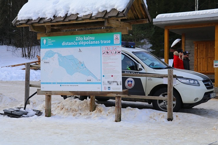 Ogres Zilo kalnu distanču slēpošanas trases ir pieprasīts ziemas aktivitāšu centrs 297885