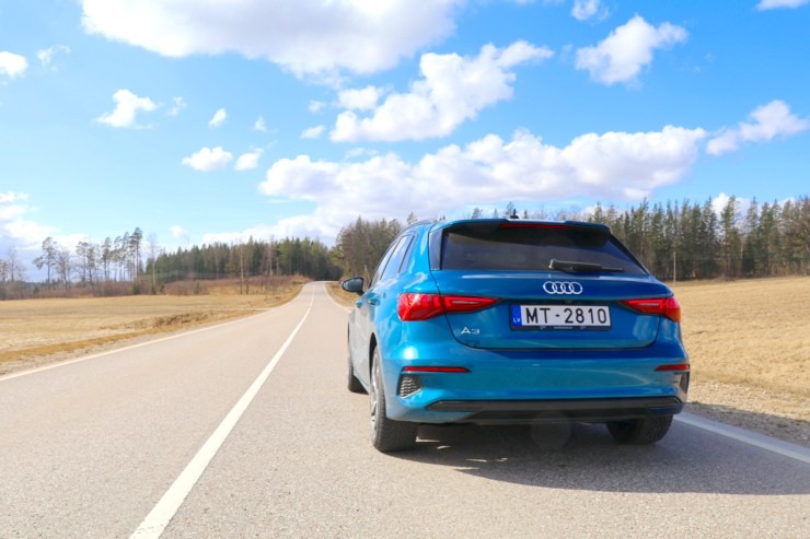 Travelnews.lv ar jauno «Audi A3 Sportback 1.5 35 TFSI» apceļo Latviju 298975