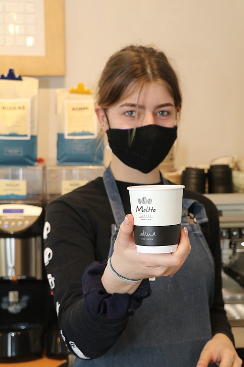 Ja esi Rīgā uz Kr.Valdemāra ielas, tad gardu «Paulig» zīmola kafiju baudi «Moltto Coffee» līdzņemšanai 299651