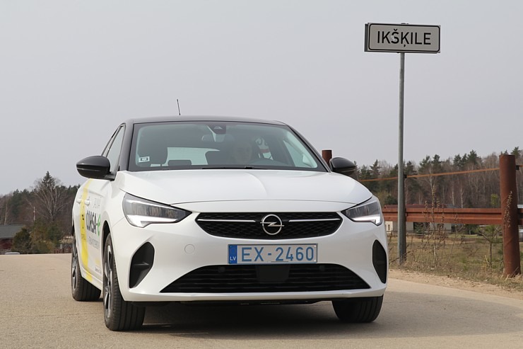 Travelnews.lv ar jauno elektrisko vāģi «Opel Corsa-e» apceļo Vidzemi 299809