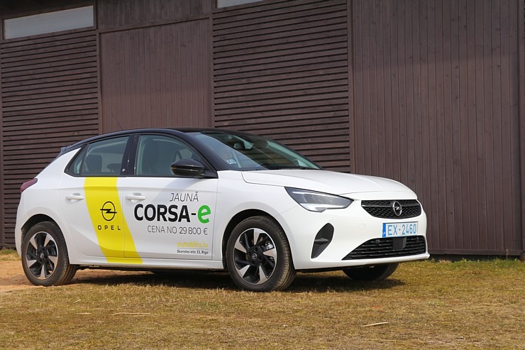 Travelnews.lv ar jauno elektrisko vāģi «Opel Corsa-e» apceļo Vidzemi 299822