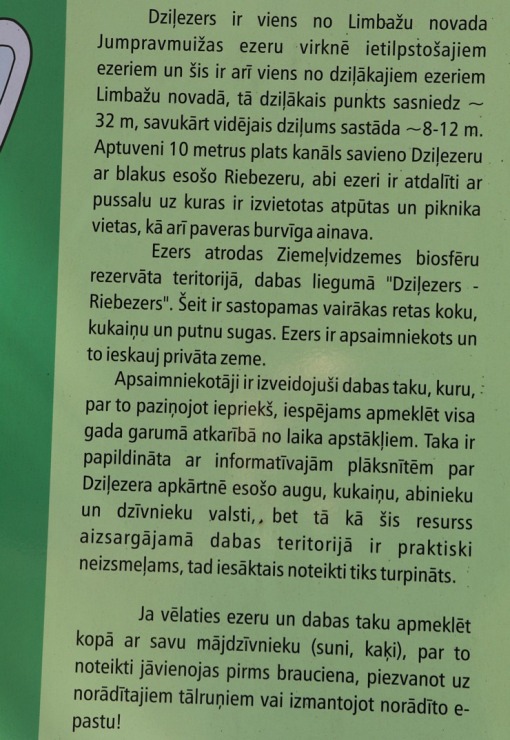 Travelnews.lv iziet Dziļezera - Riebezera taku Limbažu novadā 300742