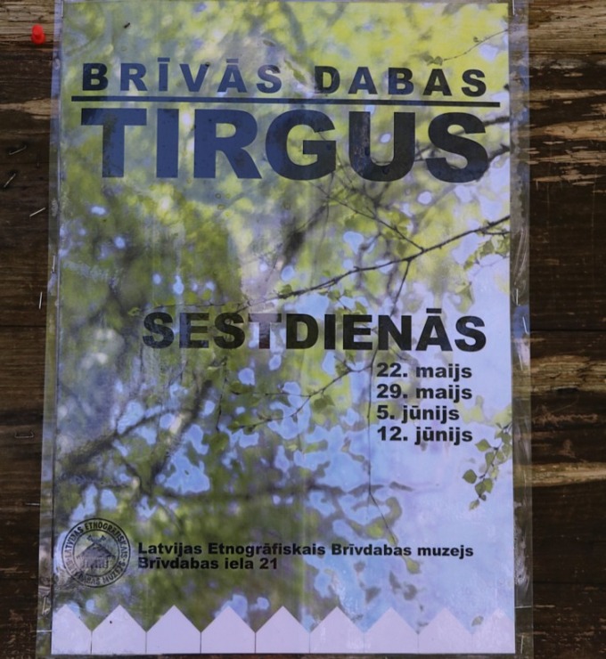 Latvijas Etnogrāfiskais brīvdabas muzeja teritorijā notiek «Brīvās dabas tirgus» 301325