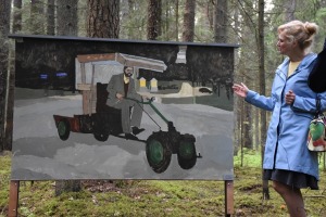 Tūristi Baldones mežā var aplūkot gleznas «Meža galerijā» 19