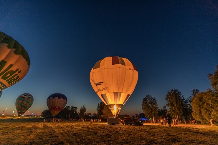 Gaisa balonu šovs Daugavpilī un Daugavpils no putna lidojuma 303225