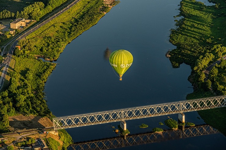 Gaisa balonu šovs Daugavpilī un Daugavpils no putna lidojuma 303236