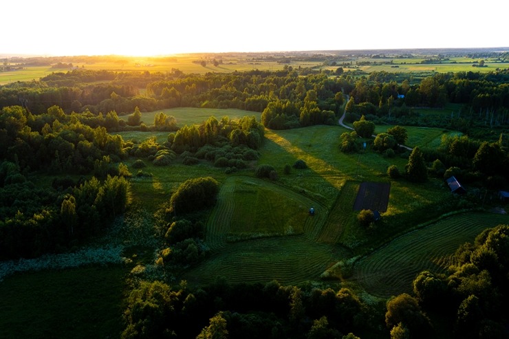 Gaisa balonu šovs Daugavpilī un Daugavpils no putna lidojuma 303222