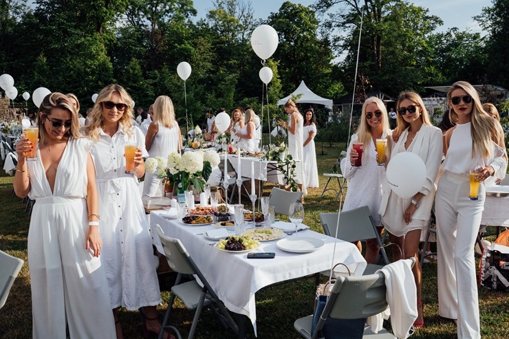 Baltais pikniks šovasar aizvadīts Siguldas pils parkā 304822