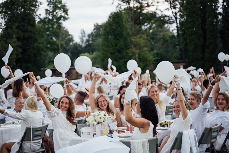 Baltais pikniks šovasar aizvadīts Siguldas pils parkā 304832