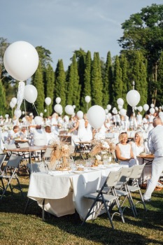 Baltais pikniks šovasar aizvadīts Siguldas pils parkā 21