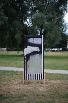 Limbažos atklāta vides mākslas objektu instalācija «Durvis» 15