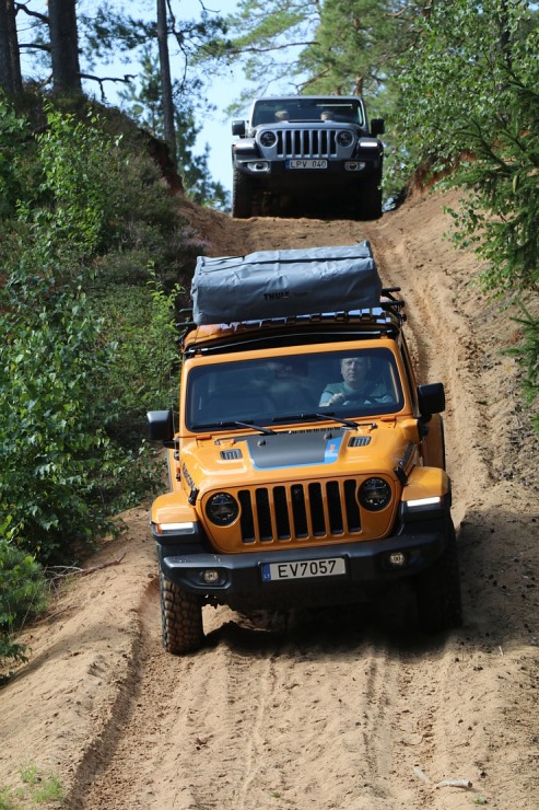 Travelnews.lv kopā ar autodīleri «Autobrava» Latvijas bezceļos izdzen jaunos «Jeep» spēkratus 305727