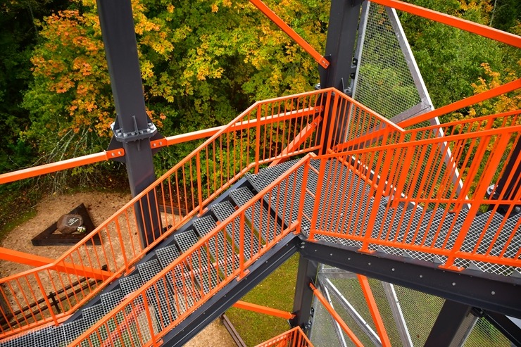 Skatu torņu apceļotājiem jauns tūrisma objekts - Taborkalna skatu torņis Jēkabpils novadā. Foto: Jekabpils.lv 307884