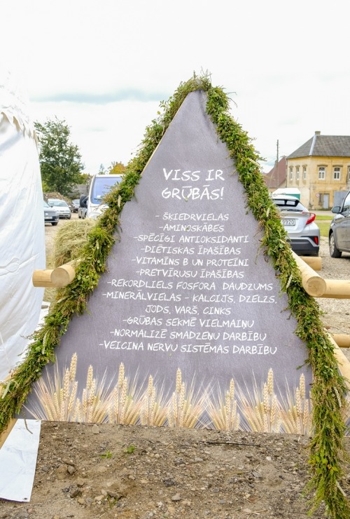 Rēzekne organizē iespaidīgu Miķeldienas grūbu tirgu. Foto: Inga Pudnika-Skerškāne 308016