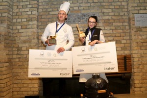 «Latvijas gada pavārs 2021» ir Dinārs Zvidriņš un «Latvijas gada pavārzellis 2021» ir Aleksandra Krūka 1