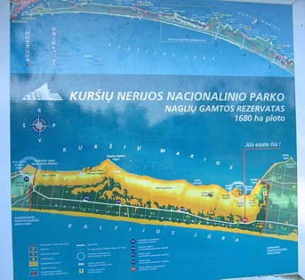 Kuršu kāpas nacionālais parks aizņem 1680 ha 16670