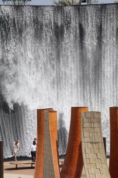 Travelnews.lv apmeklē izstādē «Expo 2020 Dubai» ūdens  atrakciju «Dubai Water Feature» 23