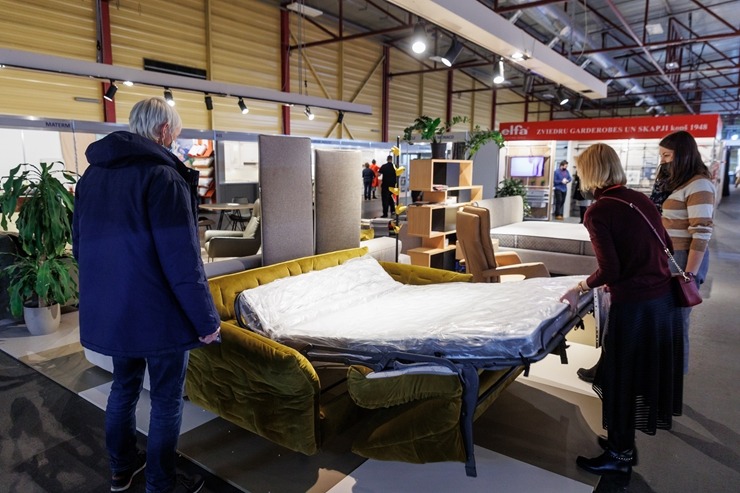 Ķīpsalā notiek starptautiskā mēbeļu, interjera un dizaina izstāde «Furniture & Desing Isle 2021» 311322