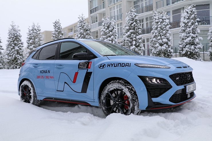 Travelnews.lv sadarbībā ar «Autohalle» ceļo ar 280 zirgspēku jaudīgo «Hyundai Kona N» 311871