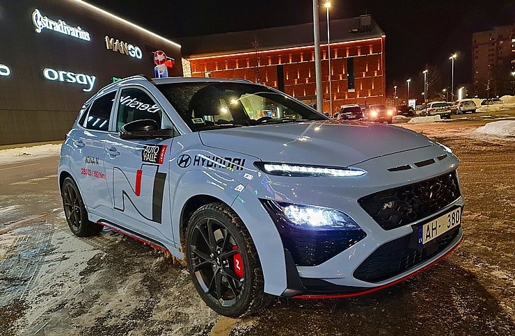 Travelnews.lv sadarbībā ar «Autohalle» ceļo ar 280 zirgspēku jaudīgo «Hyundai Kona N» 311882