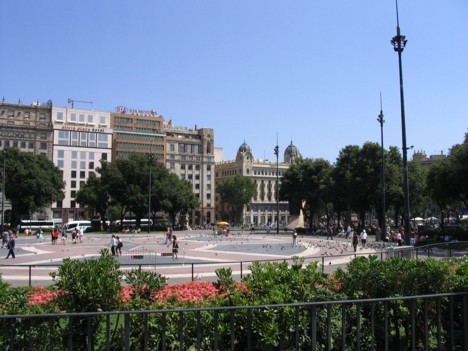 Barselonas pilsētas laukums 16727