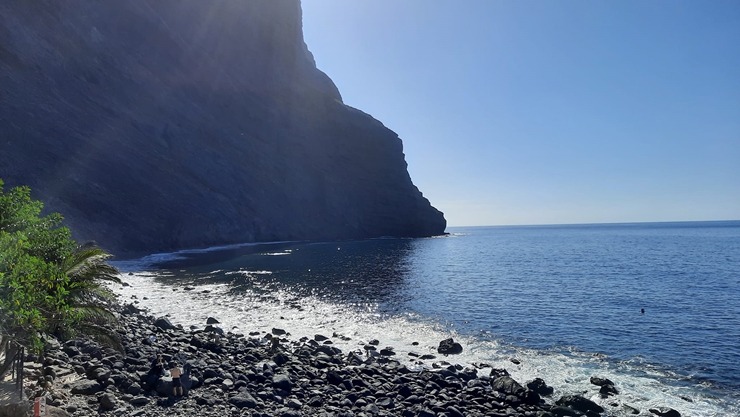 Latviešu ceļotāji dodas dabas pārgājienos Spānijas Tenerifes salā. Foto: Iveta Reiere 313354