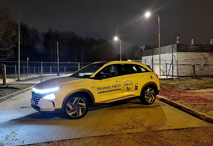 Travelnews.lv pirmo reizi ceļo ar ūdeņradi darbināmu spēkratu «Hyundai Nexo» 314338