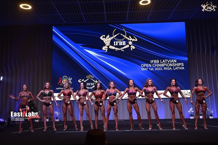 Spēcīgas un skaistas bildes no IFBB Latvijas čempionāta un IFBB Pasaules kausa fit model disciplīnā. Foto: Kristina Vedernikova 316379