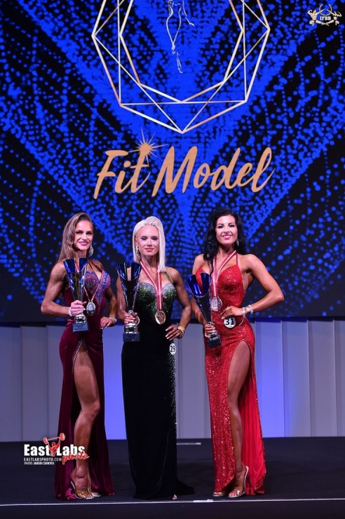 Spēcīgas un skaistas bildes no IFBB Latvijas čempionāta un IFBB Pasaules kausa fit model disciplīnā. Foto: Kristina Vedernikova 316405