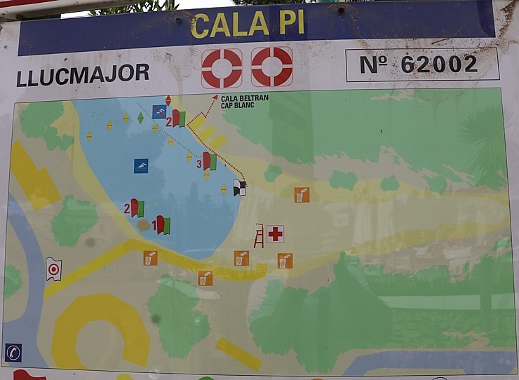 Travelnews.lv apmeklē klinšu ieskautu pludmali «Cala Pi» ar bīstamu skatu laukumu. Sadarbībā ar Latvijas tūrisma firmu Atlantic Travel 317497