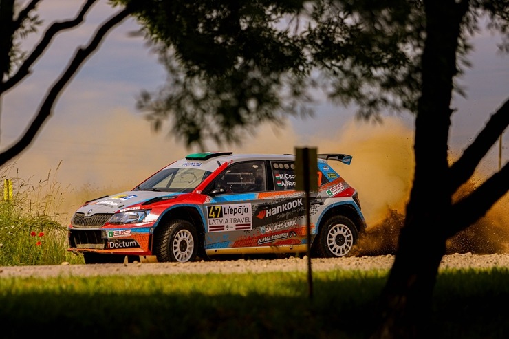 Par Tet Rally Liepāja uzvarētāju pirmoreiz kļūst Mārtiņš Sesks un Renārs Francis. Foto: Gatis Smudzis 319676