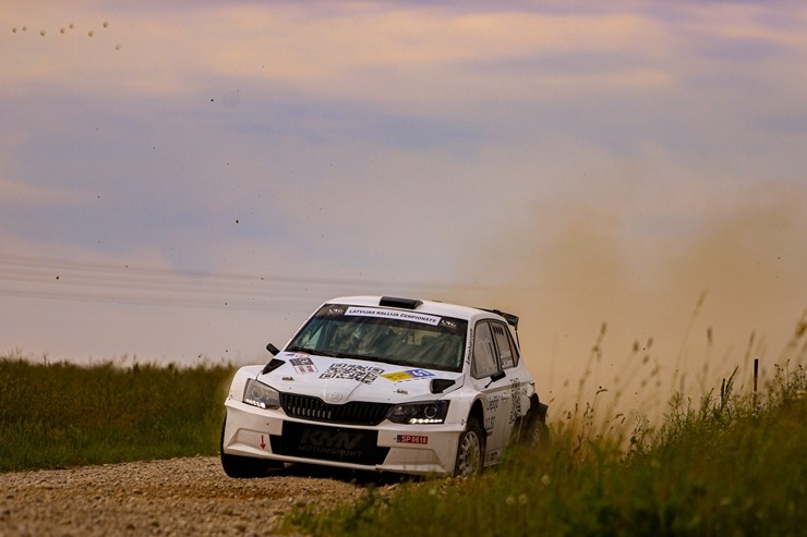 Par Tet Rally Liepāja uzvarētāju pirmoreiz kļūst Mārtiņš Sesks un Renārs Francis. Foto: Gatis Smudzis 319677