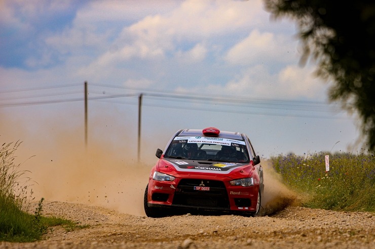 Par Tet Rally Liepāja uzvarētāju pirmoreiz kļūst Mārtiņš Sesks un Renārs Francis. Foto: Gatis Smudzis 319679