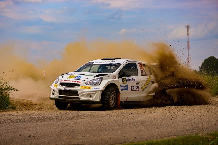 Par Tet Rally Liepāja uzvarētāju pirmoreiz kļūst Mārtiņš Sesks un Renārs Francis. Foto: Gatis Smudzis 319680