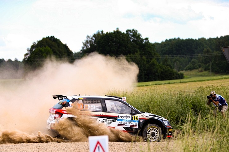 Par Tet Rally Liepāja uzvarētāju pirmoreiz kļūst Mārtiņš Sesks un Renārs Francis. Foto: Gatis Smudzis 319683