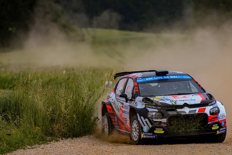 Par Tet Rally Liepāja uzvarētāju pirmoreiz kļūst Mārtiņš Sesks un Renārs Francis. Foto: Gatis Smudzis 319685