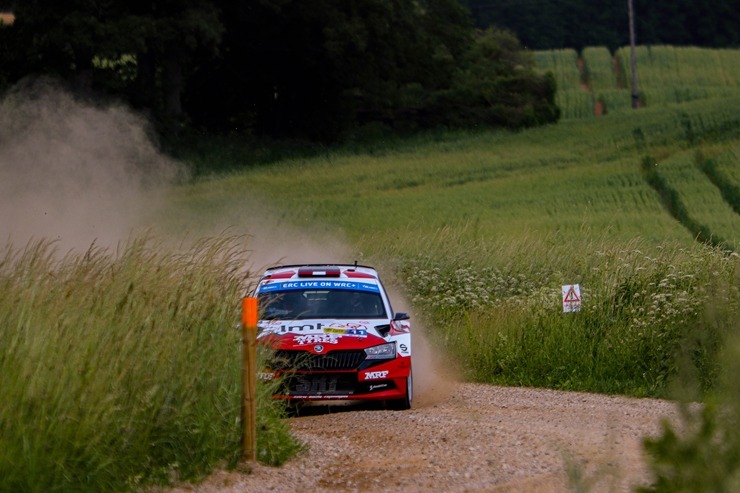 Par Tet Rally Liepāja uzvarētāju pirmoreiz kļūst Mārtiņš Sesks un Renārs Francis. Foto: Gatis Smudzis 319689