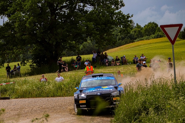 Par Tet Rally Liepāja uzvarētāju pirmoreiz kļūst Mārtiņš Sesks un Renārs Francis. Foto: Gatis Smudzis 319691