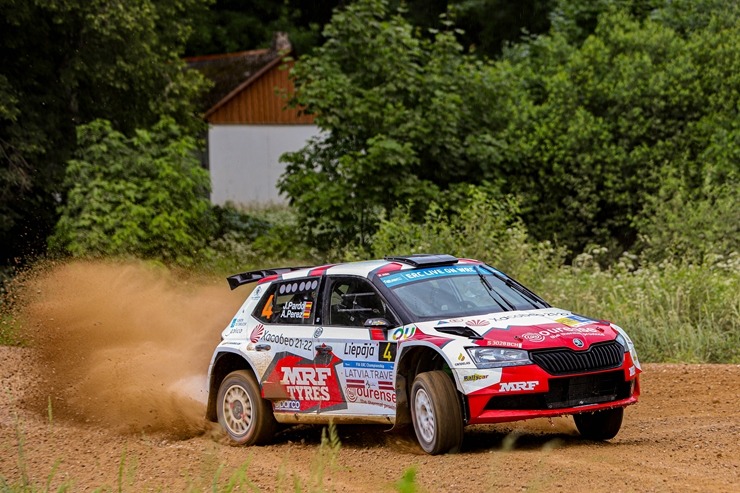 Par Tet Rally Liepāja uzvarētāju pirmoreiz kļūst Mārtiņš Sesks un Renārs Francis. Foto: Gatis Smudzis 319696