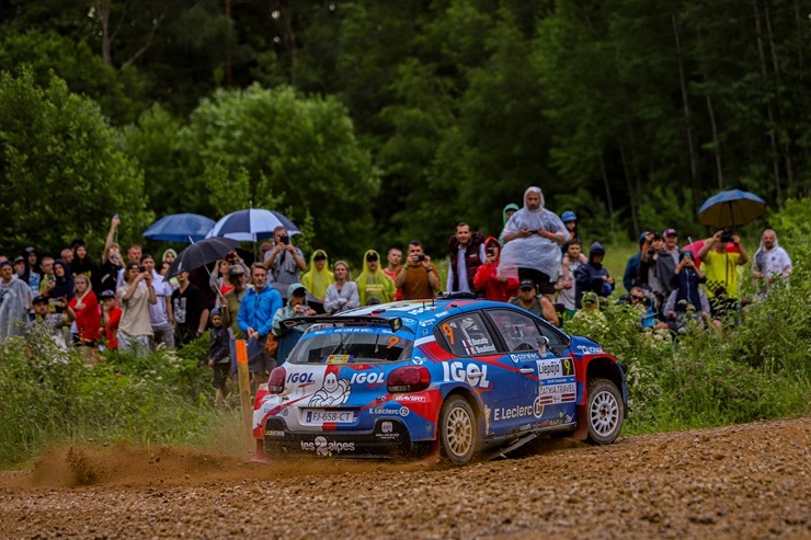 Par Tet Rally Liepāja uzvarētāju pirmoreiz kļūst Mārtiņš Sesks un Renārs Francis. Foto: Gatis Smudzis 319698