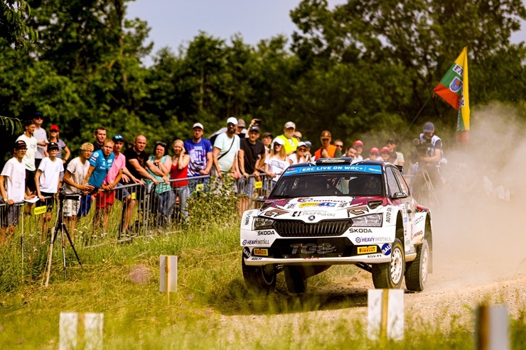 Par Tet Rally Liepāja uzvarētāju pirmoreiz kļūst Mārtiņš Sesks un Renārs Francis. Foto: Gatis Smudzis 319664