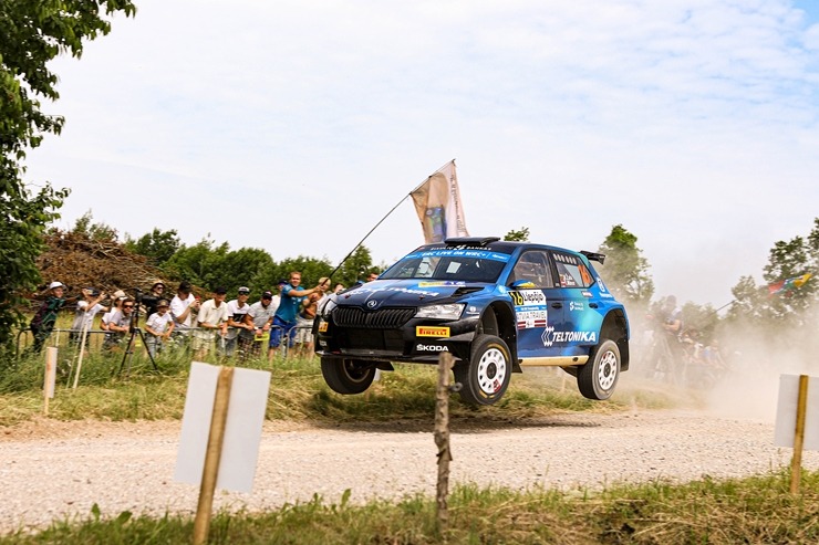 Par Tet Rally Liepāja uzvarētāju pirmoreiz kļūst Mārtiņš Sesks un Renārs Francis. Foto: Gatis Smudzis 319665