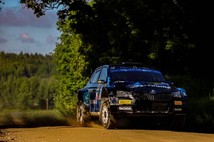 Par Tet Rally Liepāja uzvarētāju pirmoreiz kļūst Mārtiņš Sesks un Renārs Francis. Foto: Gatis Smudzis 319716