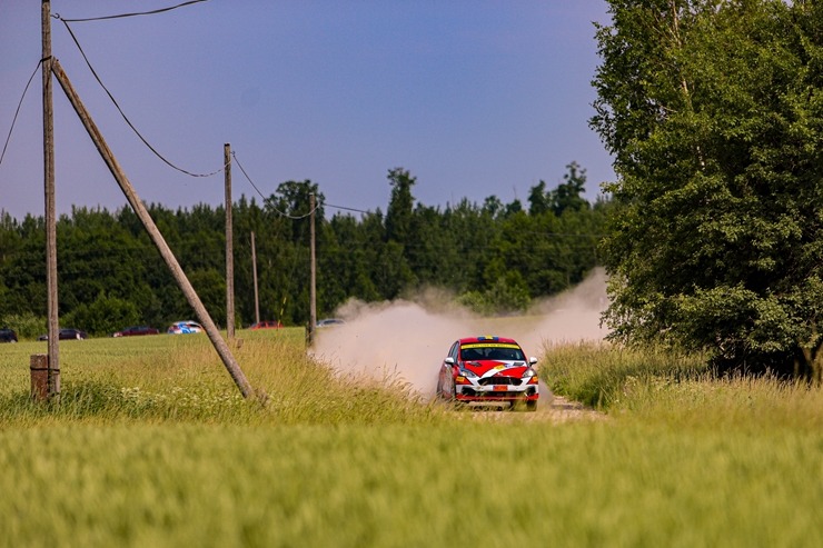 Par Tet Rally Liepāja uzvarētāju pirmoreiz kļūst Mārtiņš Sesks un Renārs Francis. Foto: Gatis Smudzis 319666