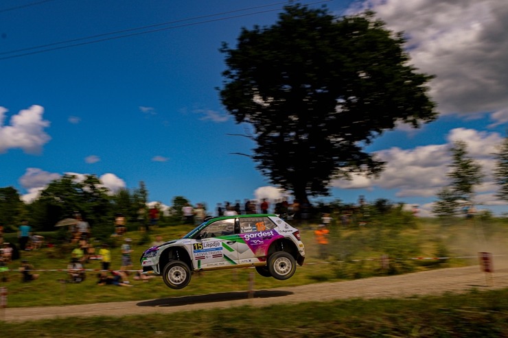Par Tet Rally Liepāja uzvarētāju pirmoreiz kļūst Mārtiņš Sesks un Renārs Francis. Foto: Gatis Smudzis 319732