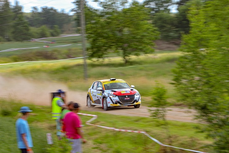 Par Tet Rally Liepāja uzvarētāju pirmoreiz kļūst Mārtiņš Sesks un Renārs Francis. Foto: Gatis Smudzis 319735