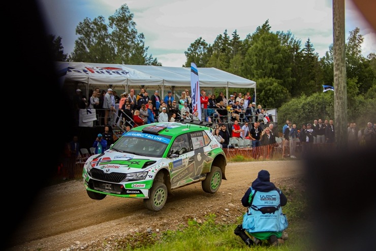 Travelnews.lv klātienē apmeklē «FIA World Rally Championship Rally Estonia 2022». Foto: Gatis Smudzis 320409