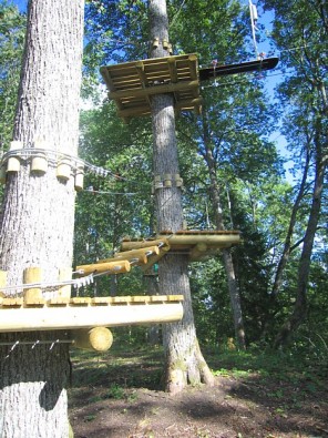 Piedzīvojumu parks būs plašākais Latvijā un ievērojams ar gan ar savu trošu nobraucienu garumu, gan ar atrakciju daudzveidību un orģinalitāti 17152