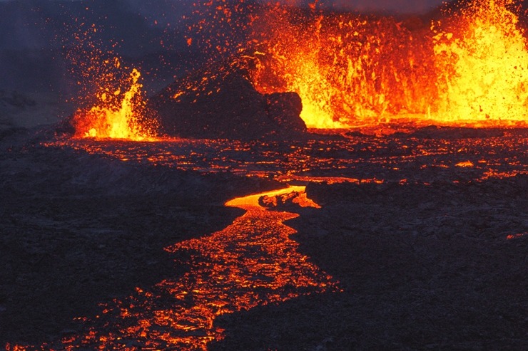 Eksluzīva fotogalerija: Islandes Fagradalsfjadla vulkāna izvirdums tuvplānā. Foto: Priekapuisis 322240