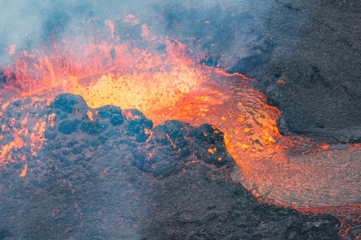 Eksluzīva fotogalerija: Islandes Fagradalsfjadla vulkāna izvirdums tuvplānā. Foto: Priekapuisis 322233